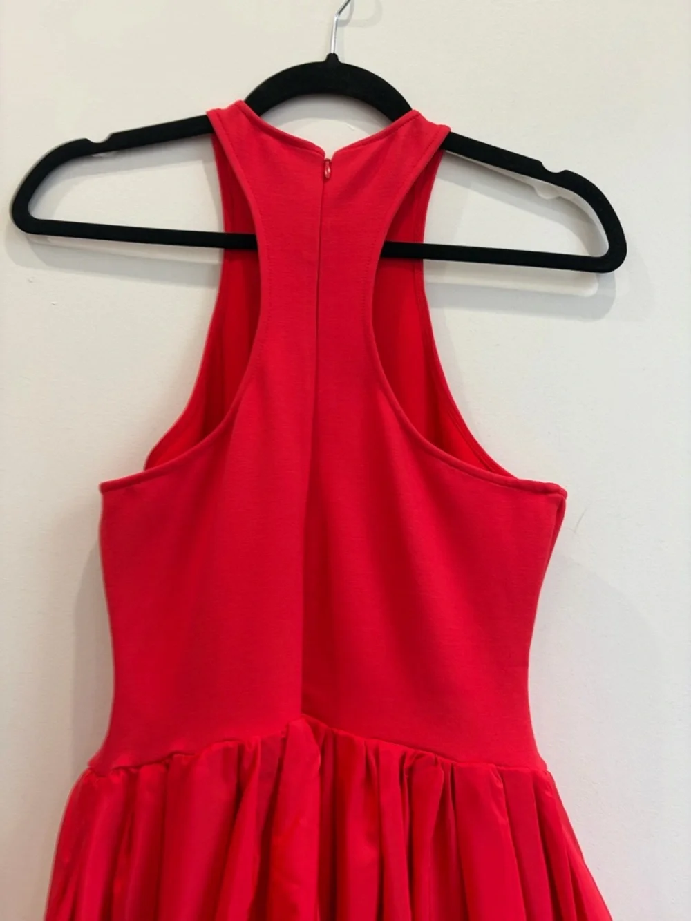 NWT - Maeve Sleeveless Crew-Neck Drop-Waist Red Maxi Dress - Picture 3 of 12